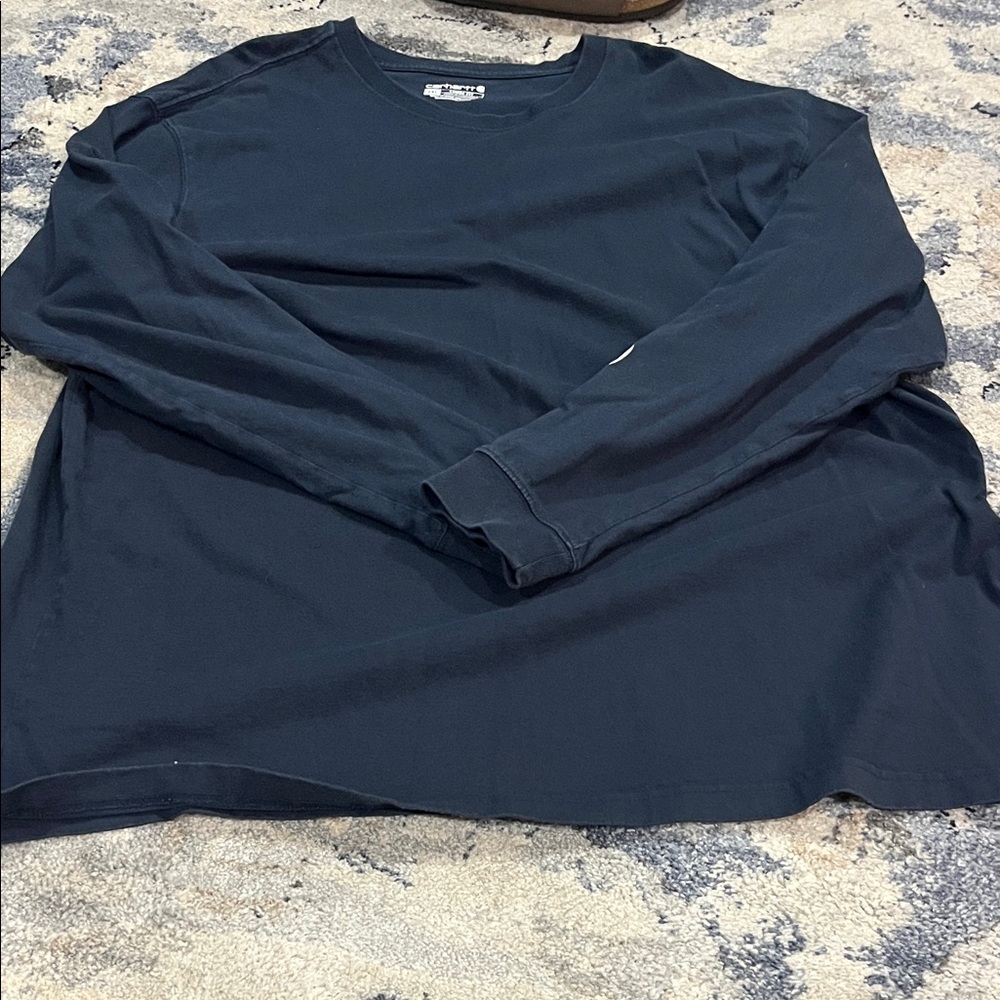 Carhartt Men's Dark Blue Long Sleeve Tee